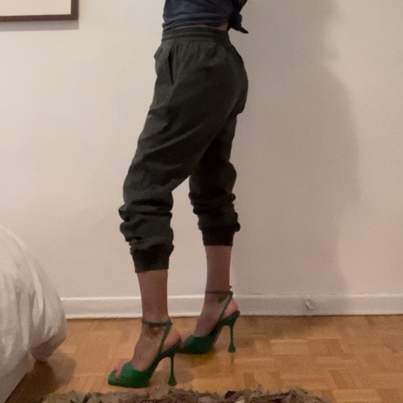 Military Green Cargo Pants - Picture 4 of 8